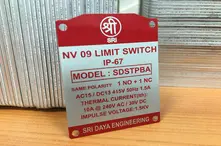 Aluminium Name Plates Manufacturer in Chennai